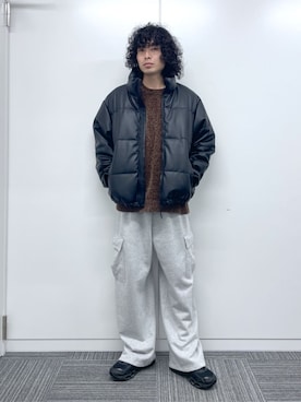 WEGOさん（メンズ・175cm）の冬コーディネート