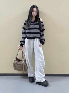 「Figments（フィグメンツ）のアイテム」を使った、WEGOさん（レディース・153cm）の春コーディネート