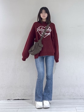 WEGOさん（レディース・162cm）の冬コーディネート