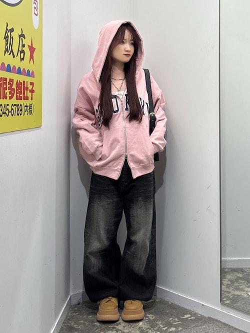 ワイドパンツ ジーンズ デニム デニムパンツ オーバーダイカーブデニム