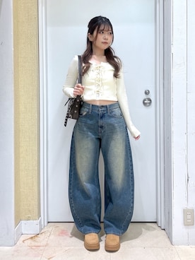 「PHILLY（フィリー）のアイテム」を使った、WEGOさん（レディース・158cm）の春コーディネート