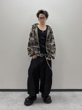 「SHORT ROUND（ショートラウンド）のアイテム」を使った、WEGOさん（メンズ・165cm）の秋コーディネート