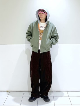 WEGOさん（メンズ・179cm）の冬コーディネート