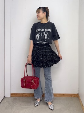 「WEGO（ウィゴー）のアイテム」を使った、WEGOさん（レディース・162cm）の夏コーディネート