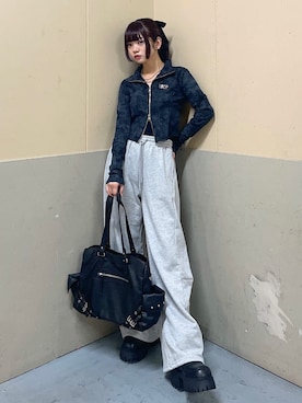 「WEGO（ウィゴー）のアイテム（シューズ）」を使った、WEGOさん（レディース・155cm）の冬コーディネート