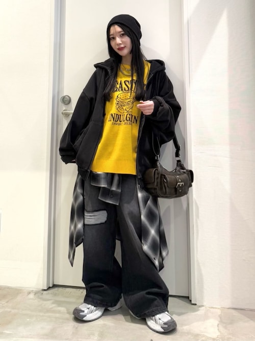 正規品即発VERMO ワイドデニムパンツウォッシュスーパーバギー25