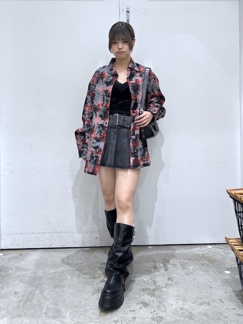 WEGO/【25年秋冬新作】厚底カバーロングブーツ（ブーツ）｜WEGO