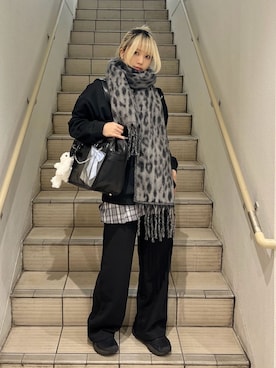 「学生コーデ」｜WEGOさん（レディース・159cm）の冬コーディネート