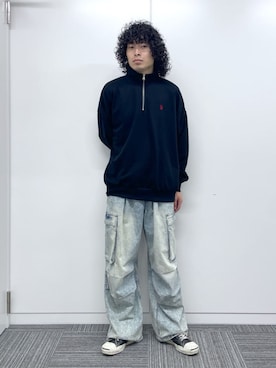 「アイテム（スウェット）」を使った、WEGOさん（メンズ・175cm）の秋コーディネート