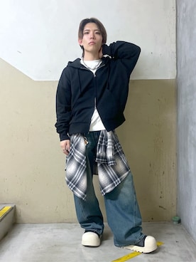 WEGOさん（メンズ・158cm）の冬コーディネート