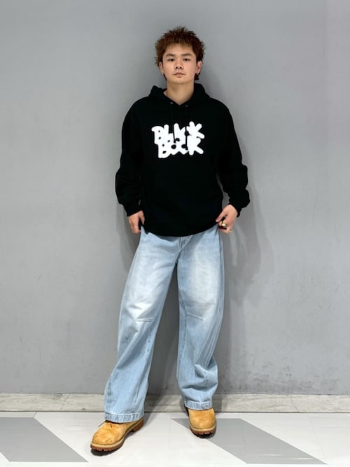 WEGO/【24年秋冬新作】イージーバレルレッグデニムパンツ