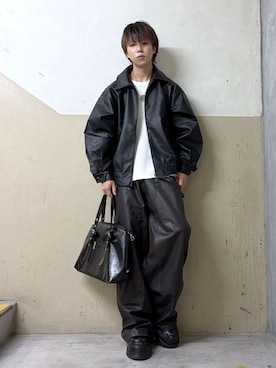 「SHORT ROUND（ショートラウンド）のアイテム」を使った、WEGOさん（メンズ・165cm）の秋コーディネート