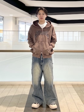 WEGOさん(メンズ・172cm)の冬コーディネート