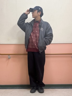 WEGOさん（メンズ・169cm）の冬コーディネート