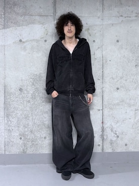 「SHORT ROUND（ショートラウンド）のアイテム」を使った、WEGOさん（メンズ・183cm）の秋コーディネート