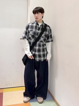 「WEGO（ウィゴー）のアイテム（トップス）」を使った、WEGOさん（メンズ・167cm）の春コーディネート