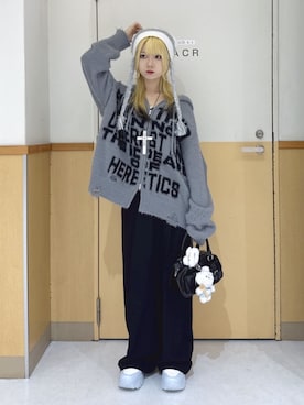 WEGOさん（レディース・153cm）の冬コーディネート