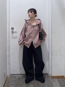 「SHORT ROUND（ショートラウンド）のアイテム」を使った、WEGOさん（レディース・152cm）の秋コーディネート