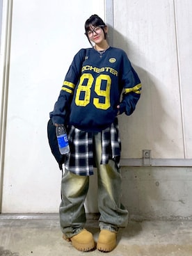 「WEGO（ウィゴー）のアイテム」を使った、WEGOさん（レディース・150cm）の秋コーディネート