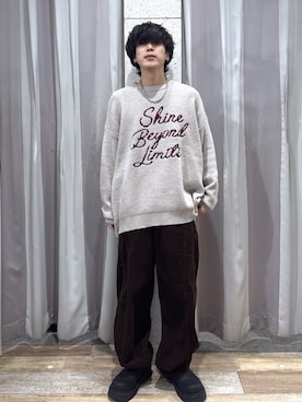 WEGOさん(メンズ・173cm)の冬コーディネート