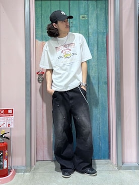 WEGOさん(メンズ・183cm)の夏コーディネート