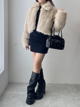 「WEGO（ウィゴー）のアイテム（シューズ）」を使った、WEGOさん（レディース・155cm）の秋コーディネート