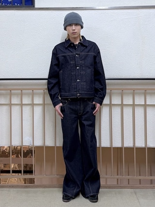 「WEGO（ウィゴー）のWEGO/2wayシングルニットワッチ（ニットキャップ/ビーニー）」を使った、WEGOさん（メンズ・168cm）の春コーディネート