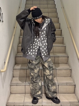 「Figments（フィグメンツ）のアイテム」を使った、WEGOさん（レディース・160cm）の冬コーディネート