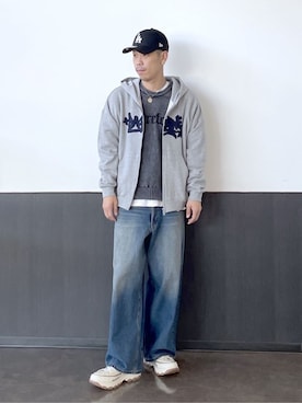 WEGOさん（メンズ・180cm）の冬コーディネート