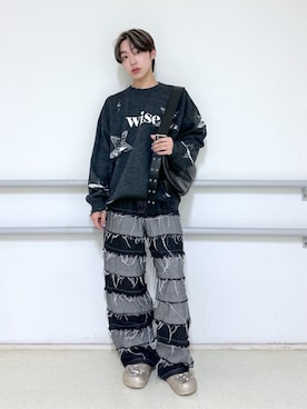 「WEGO（ウィゴー）のアイテム（バッグ）」を使った、WEGOさん（メンズ・167cm）の秋コーディネート