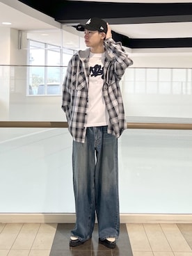 「WEGO（ウィゴー）のアイテム（トップス）」を使った、WEGOさん（メンズ・172cm）の春コーディネート