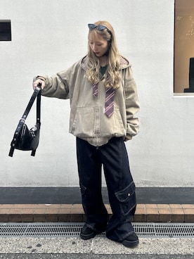 「dispark（ディスパーク）のアイテム」を使った、WEGOさん（レディース・157cm）の冬コーディネート