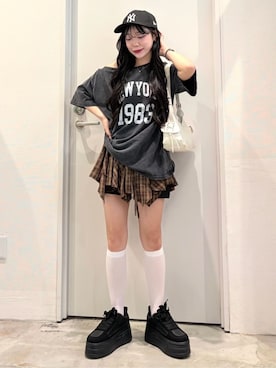 「WEGO（ウィゴー）のアイテム」を使った、WEGOさん（レディース・150cm）の夏コーディネート