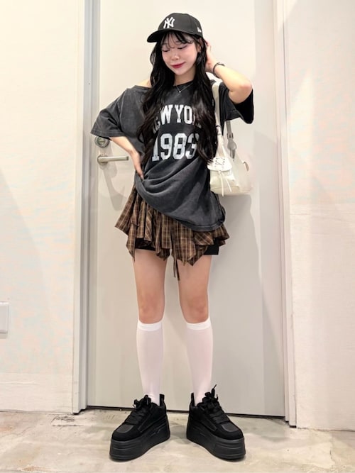 靴下衣類 WEGO/リボン総柄シアーハイソックス（ソックス/靴下）｜WEGO（ウィゴー