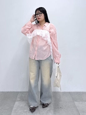 「WEGO（ウィゴー）のアイテム（財布/小物）」を使った、WEGOさん（レディース・157cm）の春コーディネート