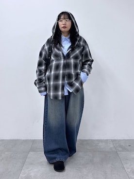 「WEGO（ウィゴー）のアイテム」を使った、WEGOさん（レディース・157cm）の冬コーディネート