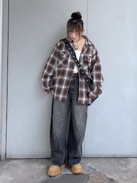 「WEGO（ウィゴー）のアイテム（バッグ）」を使った、WEGOさん（レディース・166cm）の春コーディネート