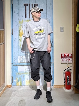 「WEGO（ウィゴー）のアイテム（アクセサリー）」を使った、WEGOさん（メンズ・176cm）の春コーディネート