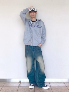 WEGOさん(メンズ・170cm)の冬コーディネート