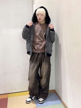 WEGOさん（メンズ・167cm）の冬コーディネート