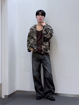 「SHORT ROUND（ショートラウンド）のアイテム」を使った、WEGOさん（メンズ・179cm）の秋コーディネート