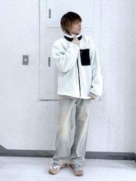 「WEGO（ウィゴー）のアイテム（ブルゾン）」を使った、WEGOさん（メンズ・175cm）の冬コーディネート