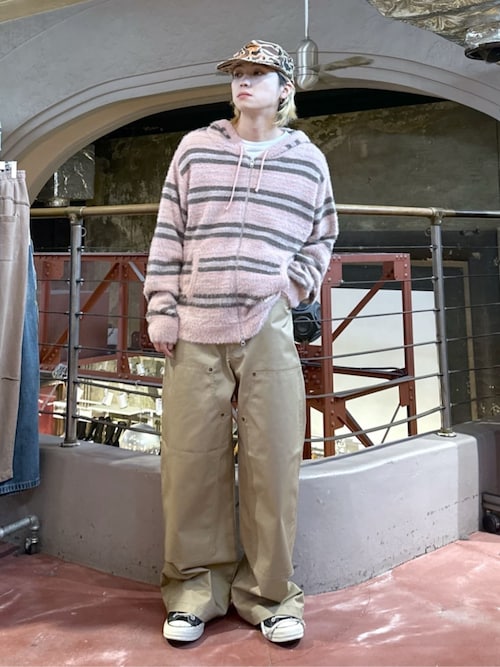 セール】∴WEGO/別注RED KAPダブルニーチノパンツ（チノパンツ）｜RED