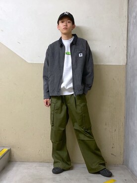「WEGO（ウィゴー）のアイテム（ブルゾン）」を使った、WEGOさん（メンズ・174cm）の秋コーディネート