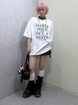 「Figments（フィグメンツ）のアイテム」を使った、WEGOさん（レディース・161cm）の春コーディネート