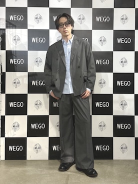 WEGOさん（メンズ・176cm）の冬コーディネート