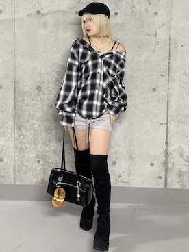 WEGOさん(レディース・152cm)の冬コーディネート