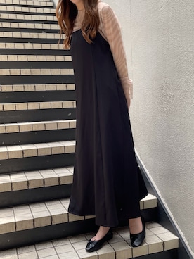 「WEGO（ウィゴー）のアイテム（バレエシューズ）」を使った、WEGOさん（レディース・160cm）の夏コーディネート