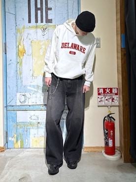 「WEGO（ウィゴー）のアイテム（パンツ）」を使った、WEGOさん（メンズ・176cm）の春コーディネート