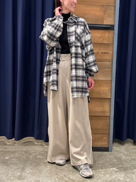 Q♥Officialさん（レディース・157cm）の秋コーディネート